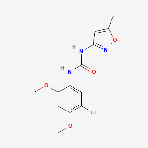 1-(5-Chloro-2,4-dimethoxyphenyl)-3-(5-methylisoxazol-3-yl)urea S539934