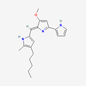 5[(3-Methoxy-5-pyrrol-2-ylidene-pyrrol-2-ylidene)-...