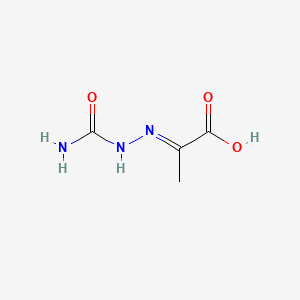 (2Z)-2-(carbamoylhydrazinylidene)propanoic acid