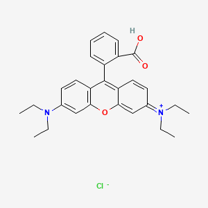 [9-(2-Carboxyphenyl)-6-(diethylamino)xanthen-3-yli...
