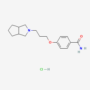 4-[3-(3,3a,4,5,6,6a-hexahydro-1H-cyclopenta[c]pyrr...