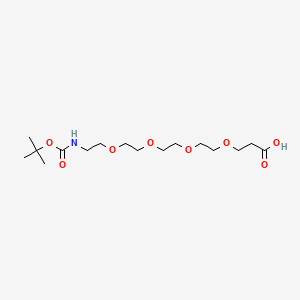 15-(Boc-amino)-4,7,10,13-tetraoxapentadecanoic acid S544692