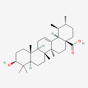 Urs-12-en-28-oic acid, 3-hydroxy-, (3beta)-