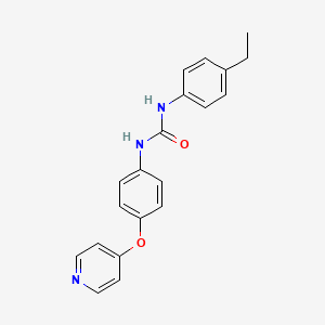 1-(4-Ethylphenyl)-3-(4-pyridin-4-yloxyphenyl)urea