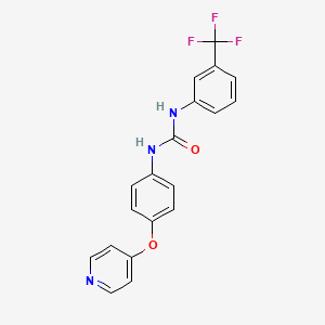 1-[4-(Pyridin-4-Yloxy)phenyl]-3-[3-(Trifluoromethyl)phenyl]urea