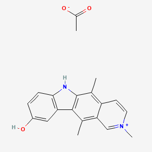 Elliptinium acetate