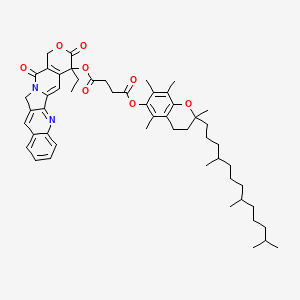 4-O-(19-ethyl-14,18-dioxo-17-oxa-3,13-diazapentacy...