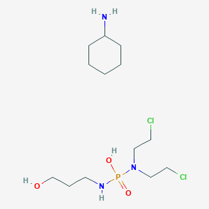 bis(2-chloroethyl)amino-(3-hydroxypropylamino)phos...