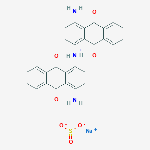 sodium;1-(4-amino-9,10-dihydroxyanthracen-1-yl)imi...