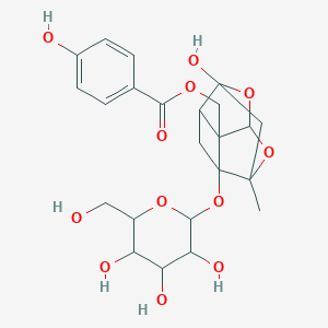 [6-Hydroxy-8-methyl-3-[3,4,5-trihydroxy-6-(hydroxy...