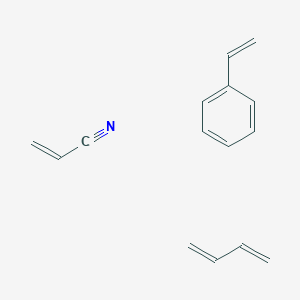 2-Propenenitrile, polymer with 1,3-butadiene and ethenylbenzene S588820