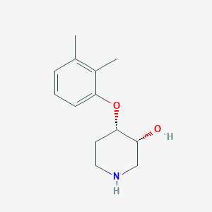 (3S,4R)-4-(2,3-dimethylphenoxy)piperidin-3-ol