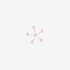 Bismuth(+3) trihydride cation pentafluoride