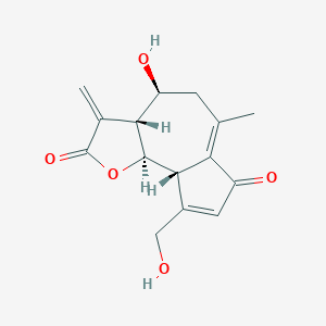 4-hydroxy-9-(hydroxymethyl)-6-methyl-3-methylidene...