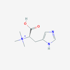 3-(1H-imidazol-5-yl)-2-(trimethylazaniumyl)propano...