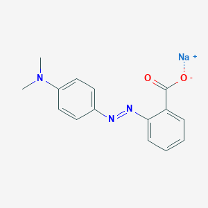 Benzoic acid, 2-[[4-(dimethylamino)phenyl]azo]-, sodium salt S616028