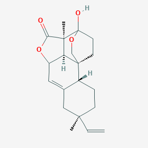3b,20-Epoxy-3a-hydroxy-7,15-pimaradien-19,6b-olide