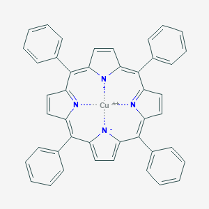 Copper;5,10,15,20-tetraphenyl-21,23-dihydroporphyrin S617690