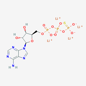 Adenosine 5'-(trihydrogen diphosphate), monoanhydride with phosphorothioic acid, tetralithium salt S621116