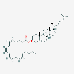 [(3S,8S,9S,10R,13R,14S,17R)-10,13-dimethyl-17-[(2R)-6-methylheptan-2-yl]-2,3,4,7,8,9,11,12,14,15,16,17-dodecahydro-1H-cyclopenta[a]phenanthren-3-yl] (5E,8E,11E,14E)-icosa-5,8,11,14-tetraenoate