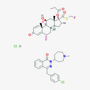 Azelastine/fluticasone propionate