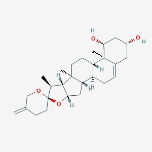 Spirosta-5,25(27)-dien-1,3-diol