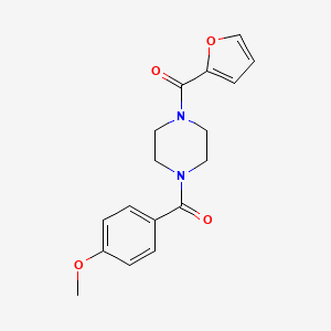 1-(2-furoyl)-4-(4-methoxybenzoyl)piperazine