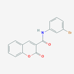 N-(3-bromophenyl)-2-oxo-2H-chromene-3-carboxamide