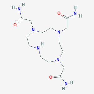 2-[4,7-bis(2-amino-2-oxoethyl)-1,4,7,10-tetrazacyc...