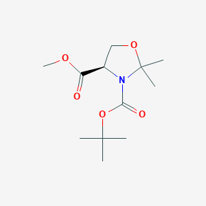 (R)-3-tert-Butyl 4-methyl 2,2-dimethyloxazolidine-3,4-dicarboxylate S668019