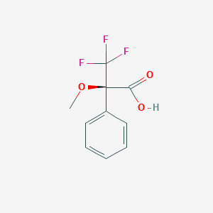(2R)-3,3,3-trifluoro-2-methoxy-2-phenylpropanoic acid S671610
