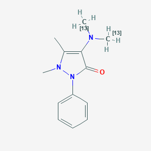 4-[Di((113C)methyl)amino]-1,5-dimethyl-2-phenylpyrazol-3-one S690722