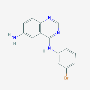 N4-(3-Bromophenyl)quinazoline-4,6-diamine S724840
