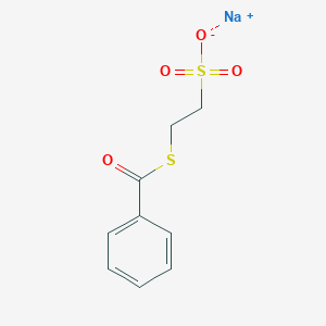 Sodium benzoylthioethanesulfonate