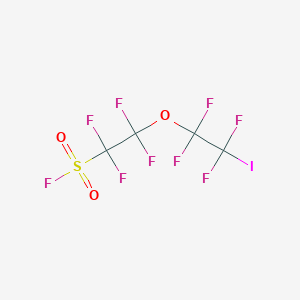 1,1,2,2-Tetrafluoro-2-(1,1,2,2-tetrafluoro-2-iodoethoxy)ethanesulfonyl fluoride S756441