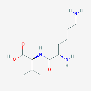 2-(2,6-Diaminohexanoylamino)-3-methylbutanoic acid