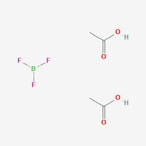 Acetic acid;trifluoroborane