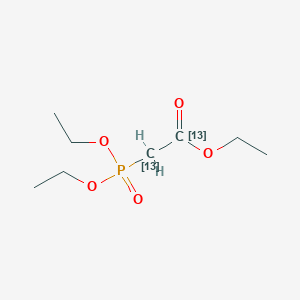 Triethyl phosphonoacetate-13C2 S801849