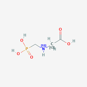 N-(Phosphonomethyl)(2-~13~C,~15~N)glycine S895830