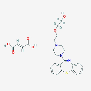 Quetiapine-d8 Hemifumarate