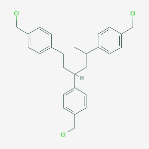 1,1',1''-(Hexane-1,3,5-triyl)tris[4-(chloromethyl)benzene] S973748